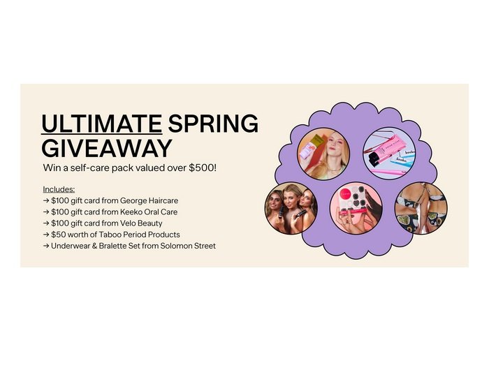 George Haircare Ultimate Spring Giveaway - Win Gift Cards and Self Care Products
