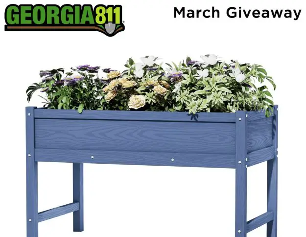 Georgia 811 Raised Garden Bed Giveaway