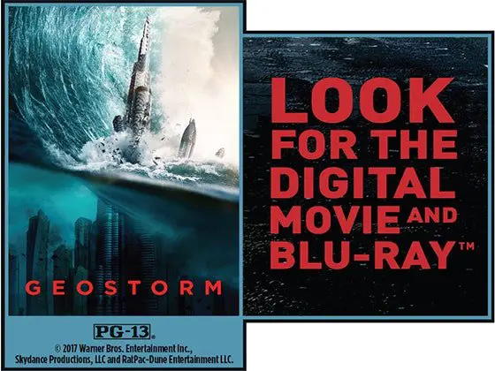 Geostorm on Digital Sweepstakes