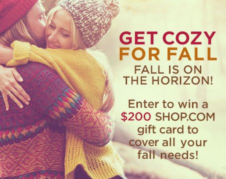 Get Cozy For Fall Sweepstakes
