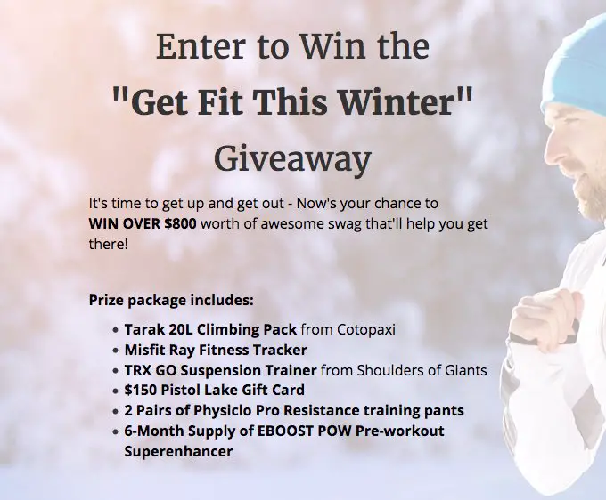 Get Fit This Winter Sweepstakes
