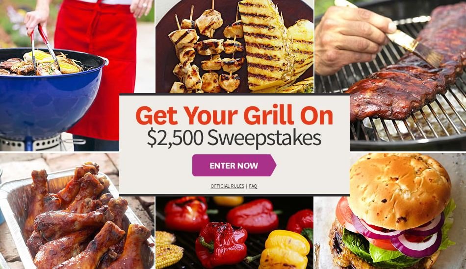 Get Grilling with $2500 Cash!