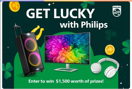 Get Lucky With Philips Sweepstakes – Win A Free Philips Creator Series Monitor & More (4 Winners)