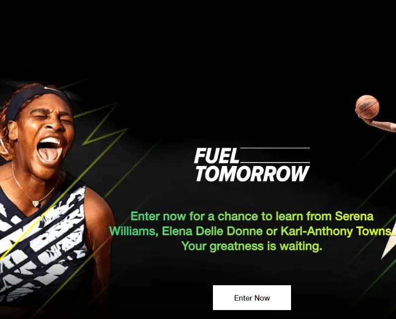 Get Mentored By Serena Williams, Karl-Anthony Towns Or Elena Delle Donne In The Gatorade Fuel Tomorrow Sweepstakes