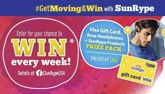 Get Moving & Win Giveaway