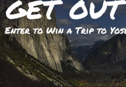 Get Out There National Parks Sweepstakes