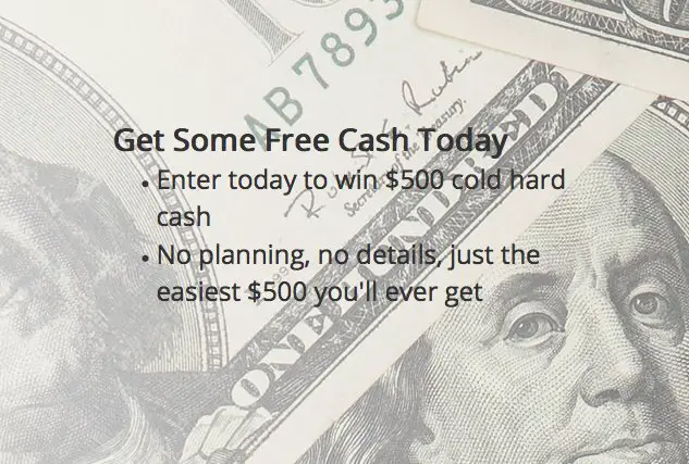 Get Some Free Cash Giveaway, $500 Richer!