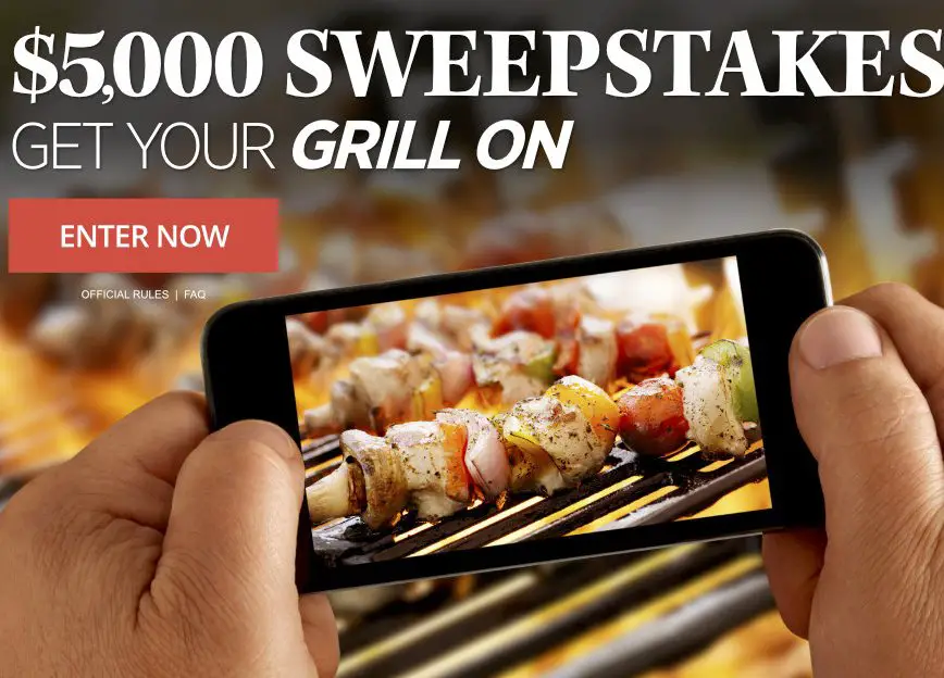 Get Your Grill On Sweepstakes