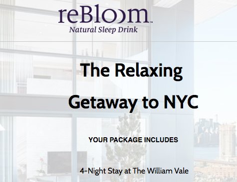 Getaway To NYC Sweepstakes