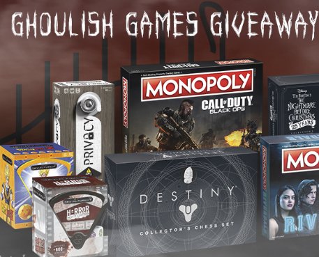 Ghoulish Games Giveaway