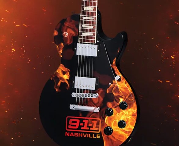Gibson Guitars Strings & Sirens Sweepstakes - Win a Custom 9-1-1: Nashville Guitar