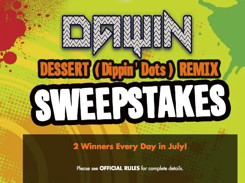 Gift Card Alert! 62 Winners! Dawin Dessert Remix Sweepstakes