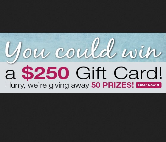 Huge Gift Card Giveaway