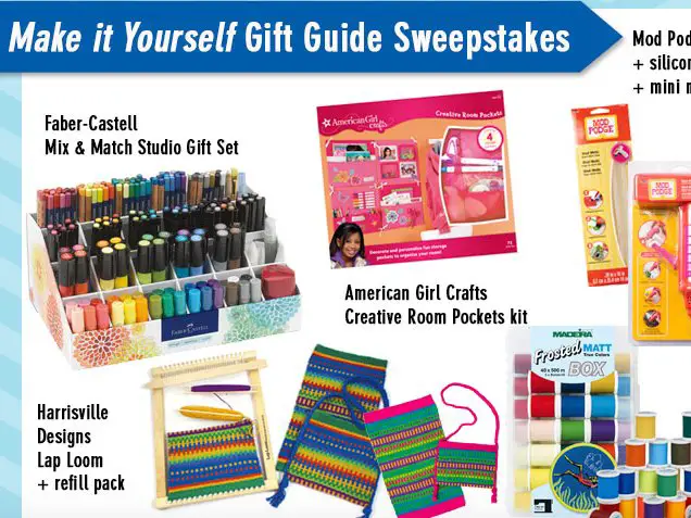 Gift Guide Sweepstakes, Make It Yourself!