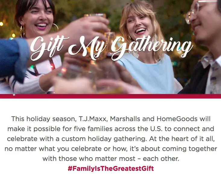 Gift My Gathering Contest