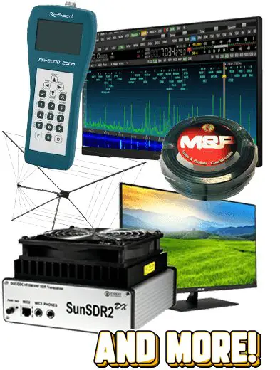 GigaParts Sweepstakes - Win A Radio Package Including A SunSDR2 DX Transceiver and More