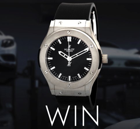 Giveaway: $8,000 Hublot Classic Wacth