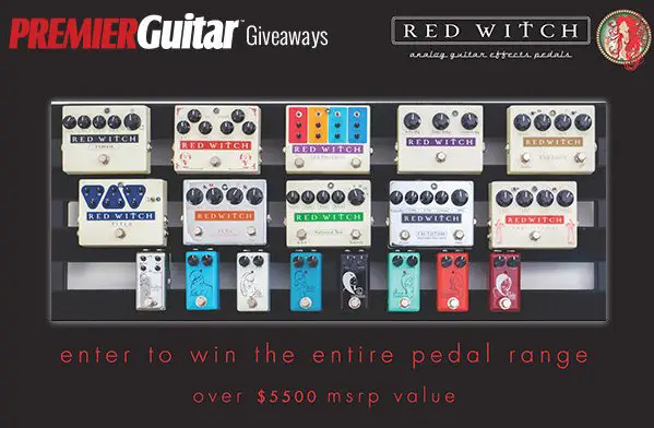 Giveaway: Red Witch Entire Pedal Line