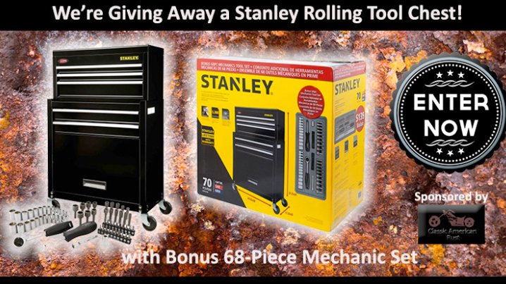 Giving Away a Free Stanley Rolling Tool Chest!