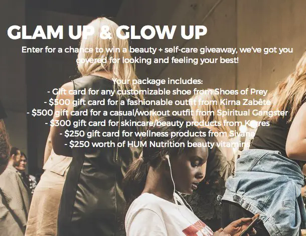 Glam Up and Glow Up Sweepstakes