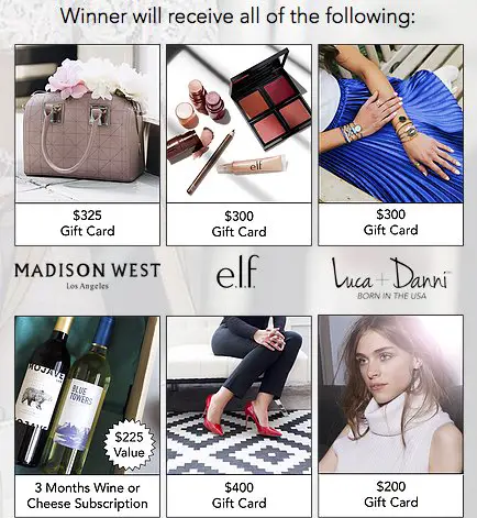 Glamour Giveaway Sweepstakes