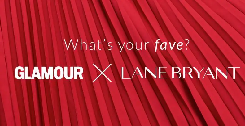 Glamour X Lane Bryant Gift Card Sweepstakes!