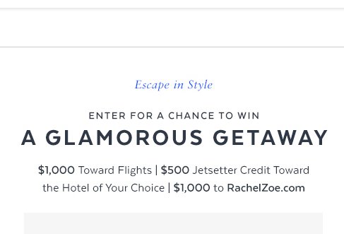 A Glamourous POPSugar $2500 Travel Getaway!