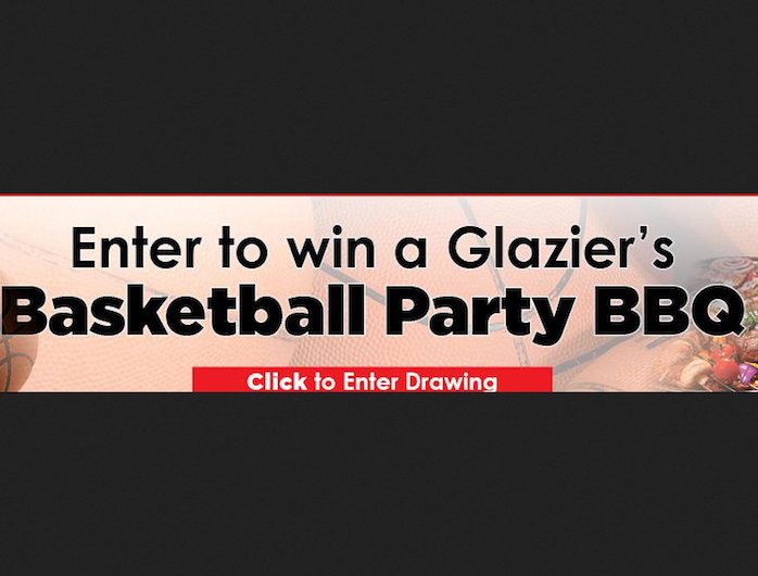 Glazier’s Basketball BBQ Party Pack Giveaway