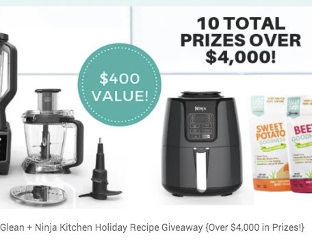 Glean + Ninja Kitchen Holiday Recipe Giveaway