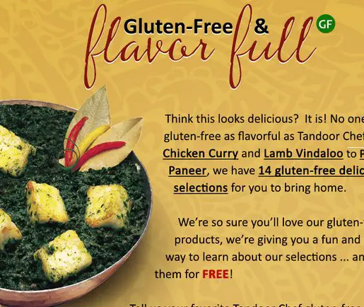 Gluten Free Go To Sweepstakes