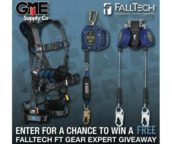 GME Supply Gear Expert Giveaway - Win Falltech Safety Equipment