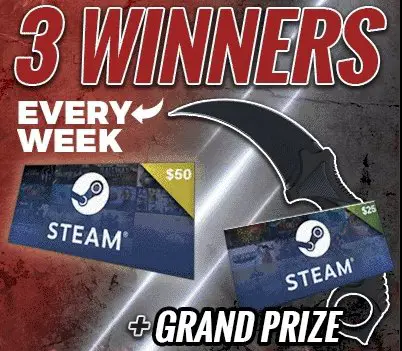 GO Skin and Steam Giveaway