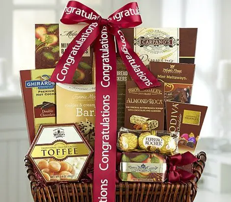 Godiva Caramel Chocolates Congratulations Gift Basket Sweepstakes