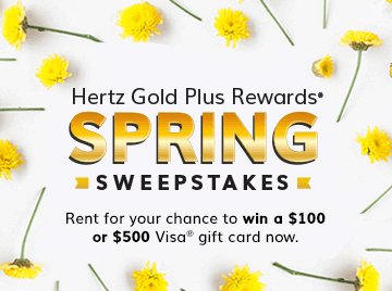 Gold Plus Rewards Spring Sweepstakes