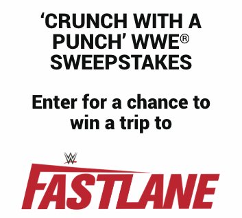 Golden Crisp Crunch with a Punch WWE Sweepstakes