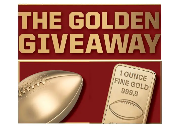 Golden Nugget The Golden Giveaway - Win a 1 oz. Gold Bar & More!