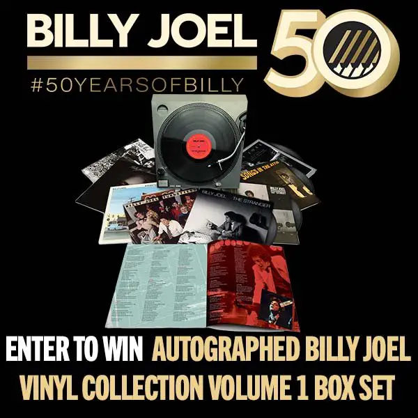 Goldmine Autographed Billy Joel Collection Giveaway