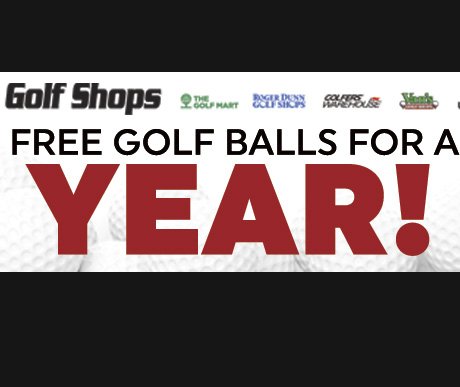 Golf Balls For A Year Giveaway