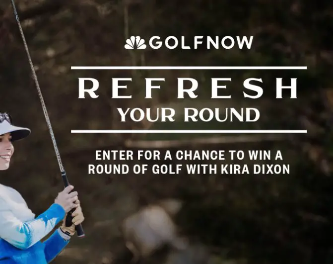 GolfNow Refresh Your Round With Kira Dixon - Win A Trip For 2 To Play Golf With Kira Dixon
