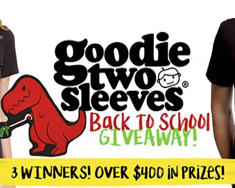 Goodie Two Sleeves Back to School Giveaway