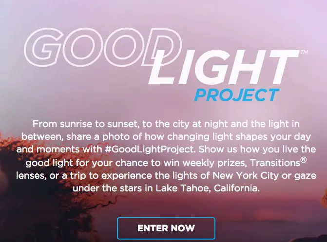 #goodllightproject Sweepstakes