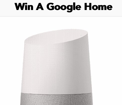 Google Home Assistant Giveaway