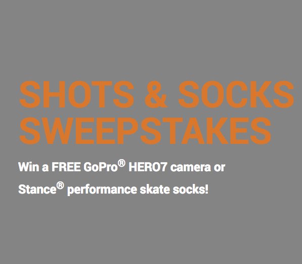 GoPro HERO7 White Action Camera Sweepstakes