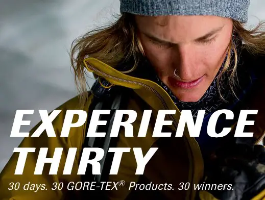 #Experience30 Sweepstakes, 30 Winners!