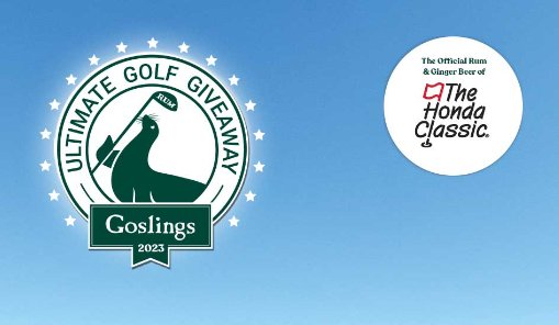 Goslings Rum The Goslings Ultimate Golf Giveaway - Win VIP Access to Honda Classic Tournament and More!
