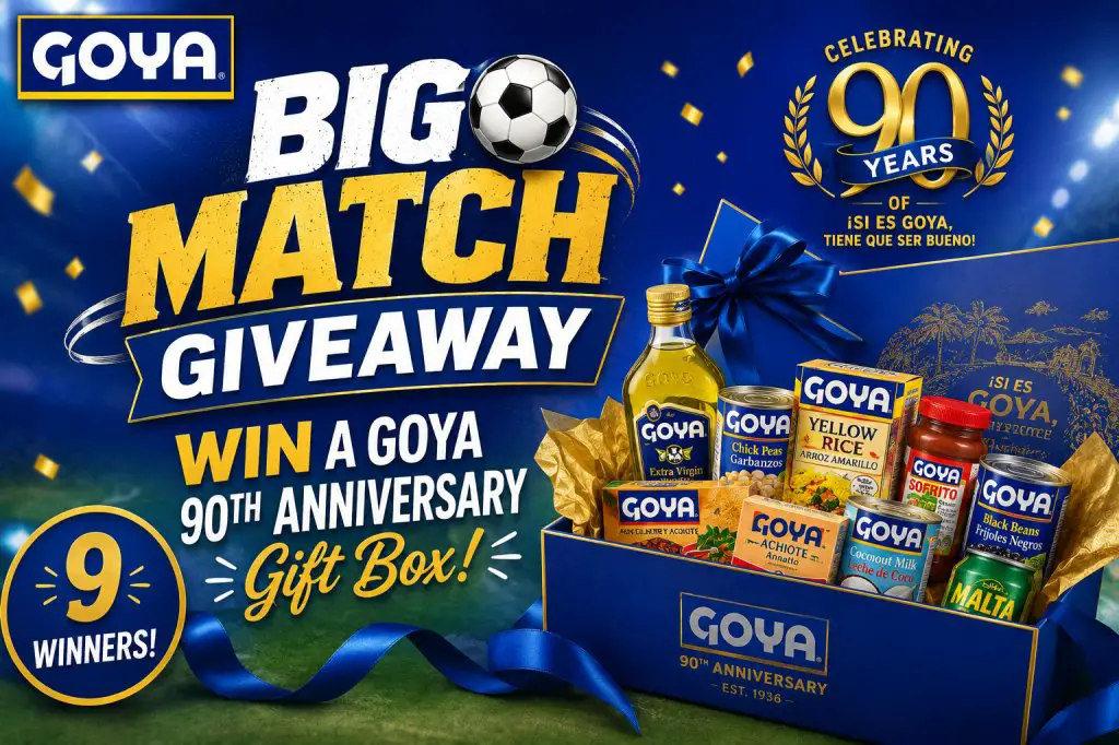 GOYA Big Match Giveaway – Win A GOYA 90th Anniversary Gift Box (9 Winners)