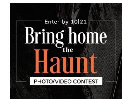 Grandin Road “Bring Home the Haunt“ Contest  - Win $500 In-Store Gift Card