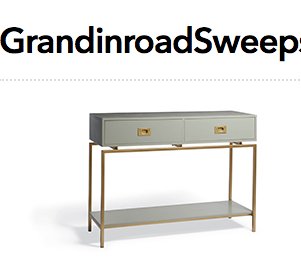 Grandinroad Sweepstakes