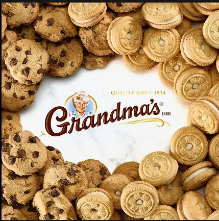 Grandma’s Cookies for A Year Sweepstakes - Win Free Grandma’s Cookies For 1 Year (20 Winners)