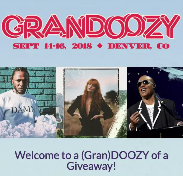 Grandoozy Festival Flyaway Sweepstakes